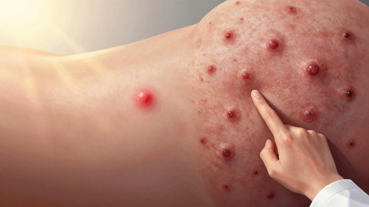 Два пути кожи: временные прыщи и глубокое акне с рубцами и комедонами.