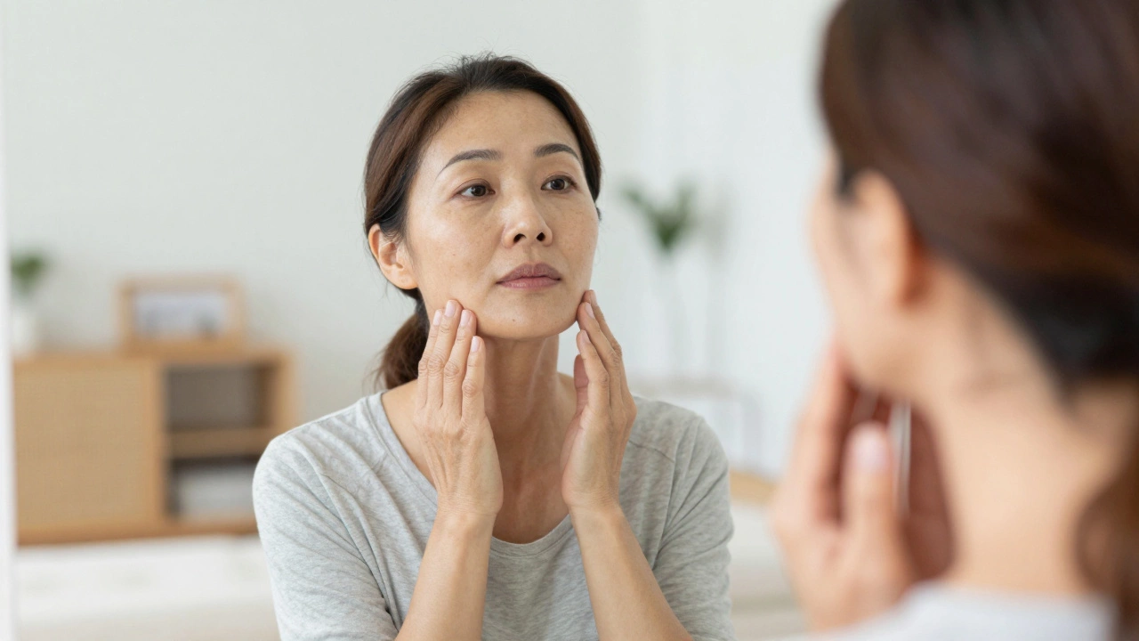 Как убрать брыли в 50 лет: реальные способы без операции