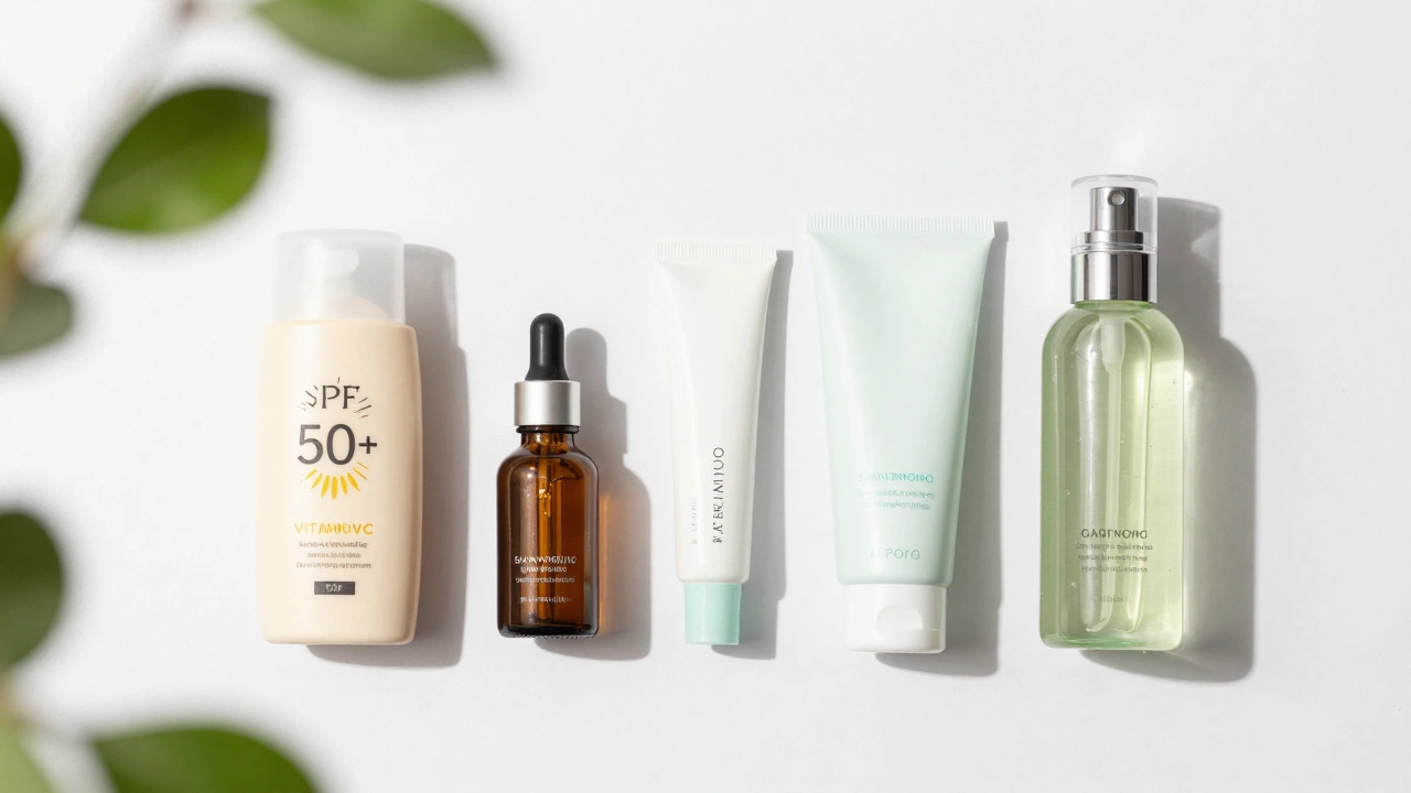 Средства домашнего ухода за кожей и защита от солнца