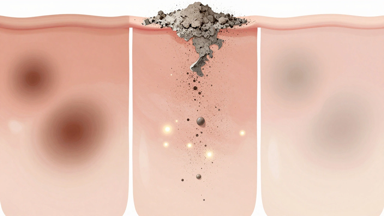 Три этапа исчезновения пигментации: потемнение, шелушение и выравнивание тона кожи